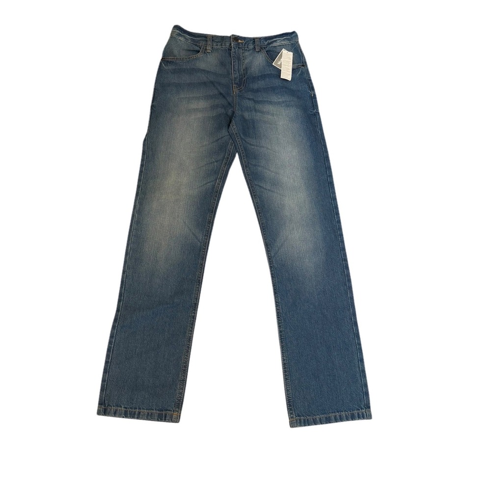 Bluezoo Boys Slim Fit Jeans Medium Wash Denim Pants Size 14 NWT